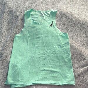 Nike Green Sleeveless Muscle Tee